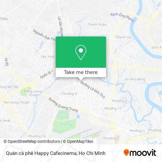 Quán cà phê Happy Cafecinema map