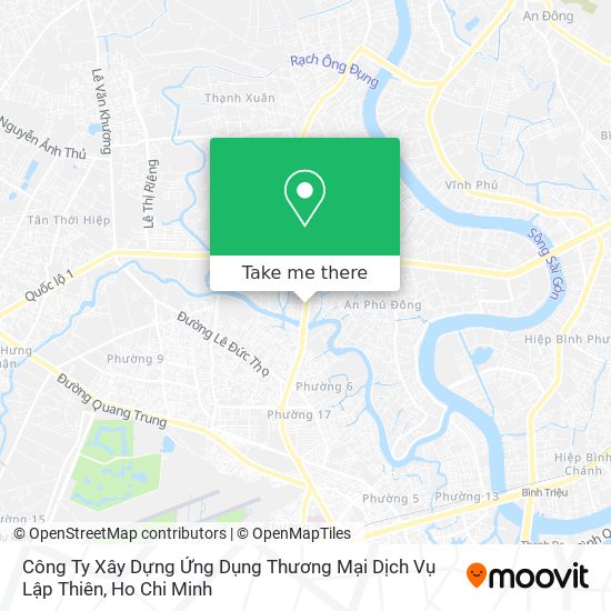 Công Ty Xây Dựng Ứng Dụng Thương Mại Dịch Vụ Lập Thiên map