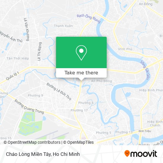 Cháo Lòng Miền Tây map