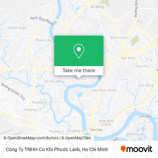 Công Ty TNHH Cơ Khí Phước Lành map