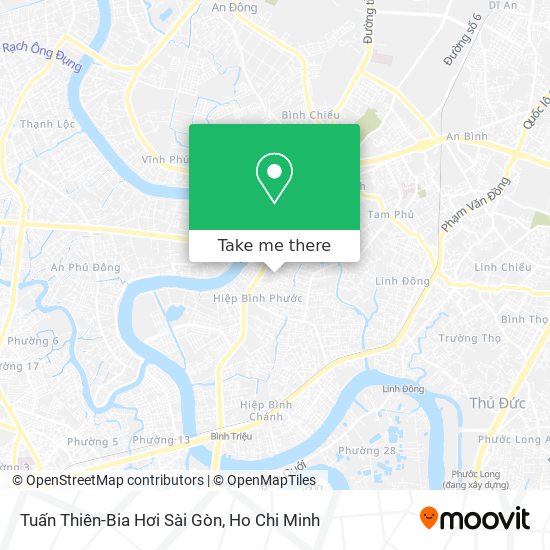 Tuấn Thiên-Bia Hơi Sài Gòn map