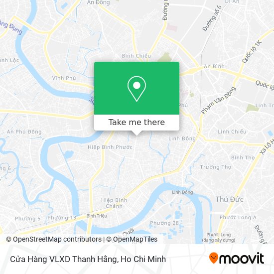 Cửa Hàng VLXD Thanh Hằng map