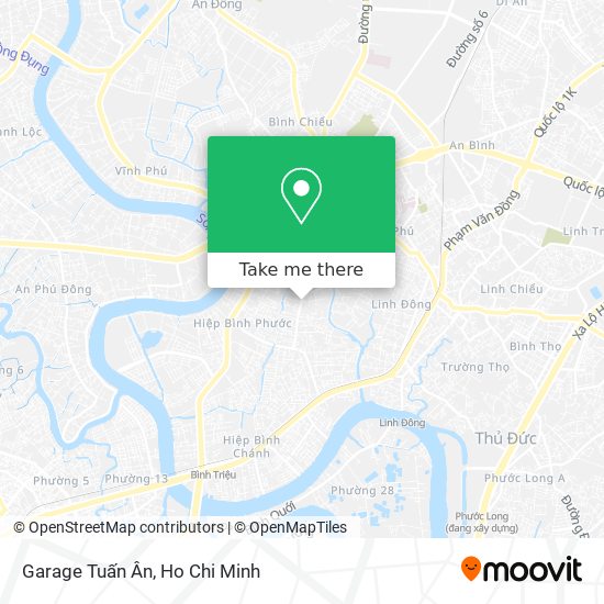Garage Tuấn Ân map