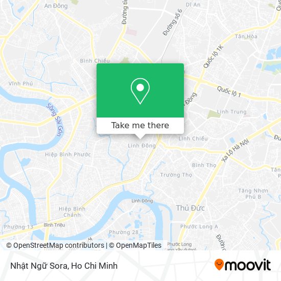 Nhật Ngữ Sora map