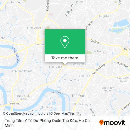 Trung Tâm Y Tế Dự Phòng Quận Thủ Đức map