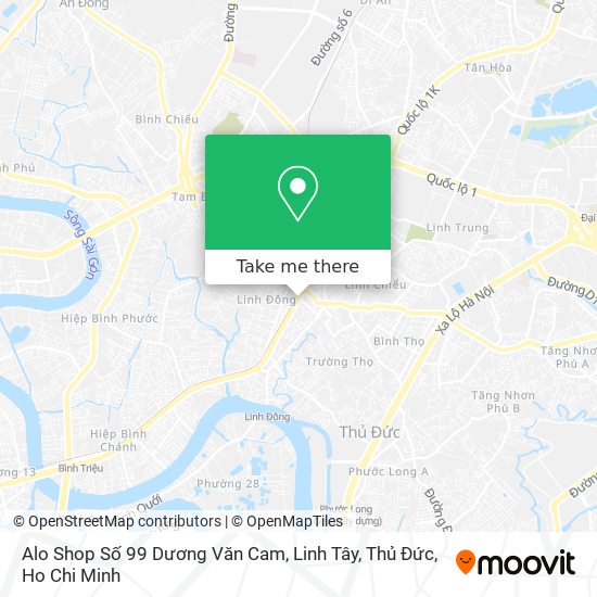 Alo Shop Số 99 Dương Văn Cam, Linh Tây, Thủ Đức map