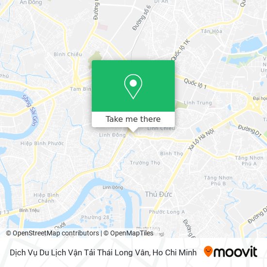 Dịch Vụ Du Lịch Vận Tải Thái Long Vân map