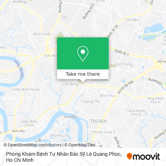 Phòng Khám Bệnh Tư Nhân Bác Sỹ Lê Quang Phúc map