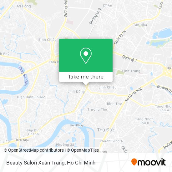 Beauty Salon Xuân Trang map