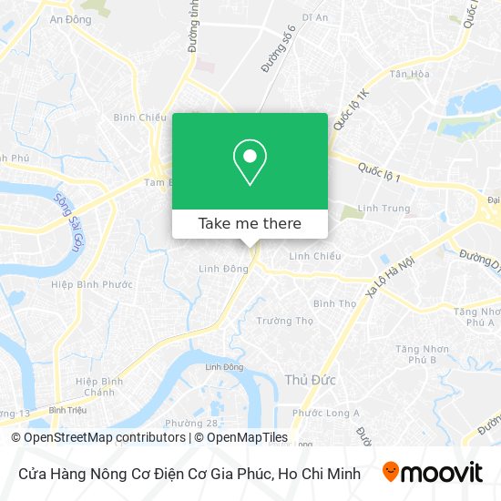 Cửa Hàng Nông Cơ Điện Cơ Gia Phúc map