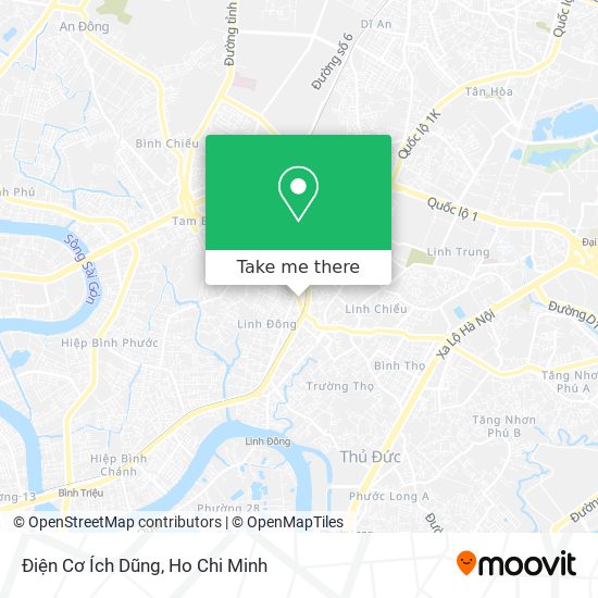 Điện Cơ Ích Dũng map