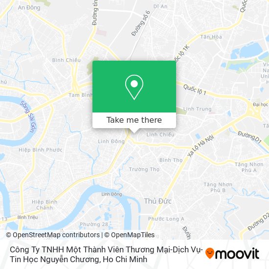 Công Ty TNHH Một Thành Viên Thương Mại-Dịch Vụ-Tin Học Nguyễn Chương map