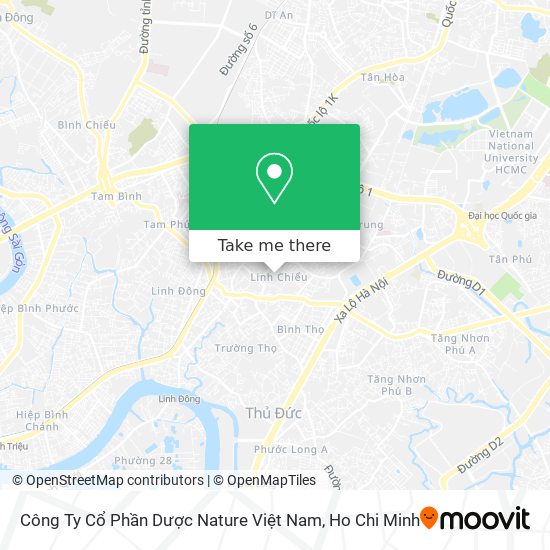 Công Ty Cổ Phần Dược Nature Việt Nam map