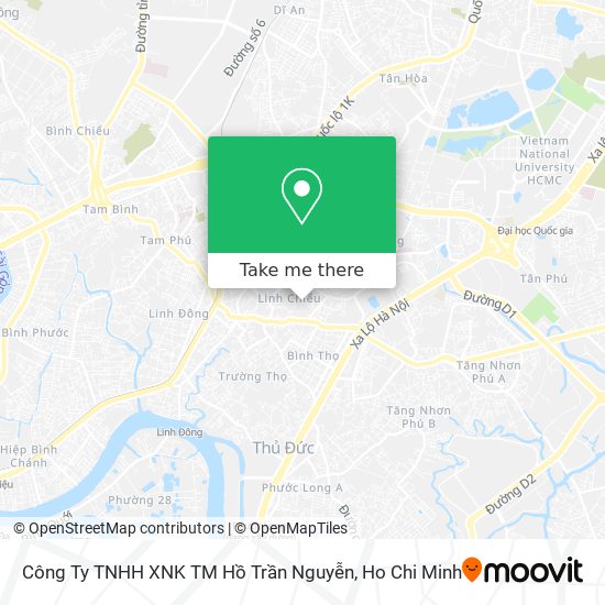 Công Ty TNHH XNK TM Hồ Trần Nguyễn map