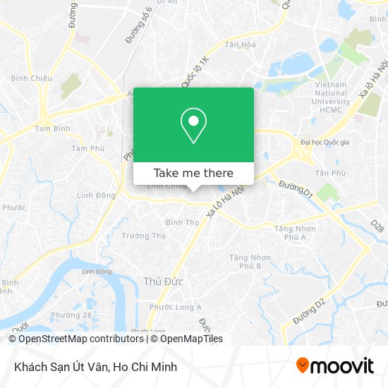 Khách Sạn Út Vân map