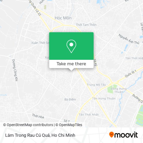 Lâm Trong Rau Củ Quả map