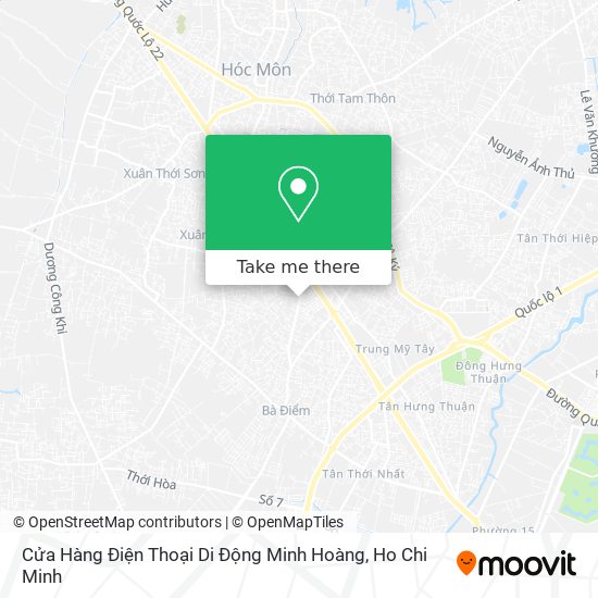 Cửa Hàng Điện Thoại Di Động Minh Hoàng map