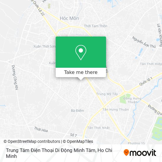 Trung Tâm Điện Thoại Di Động Minh Tâm map