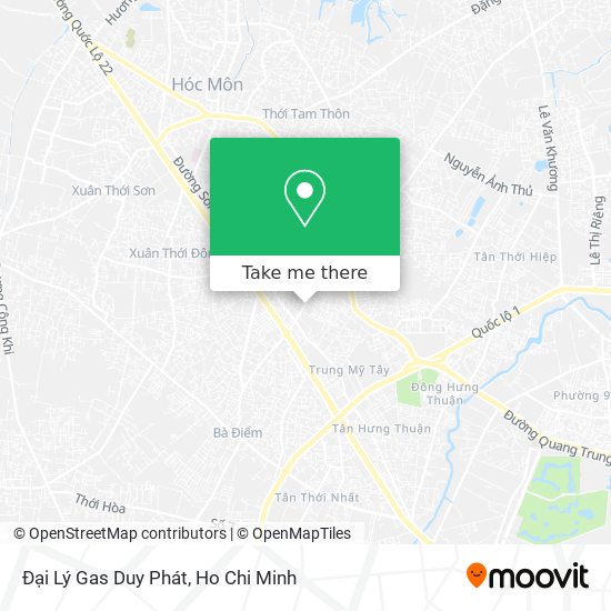 Đại Lý Gas Duy Phát map