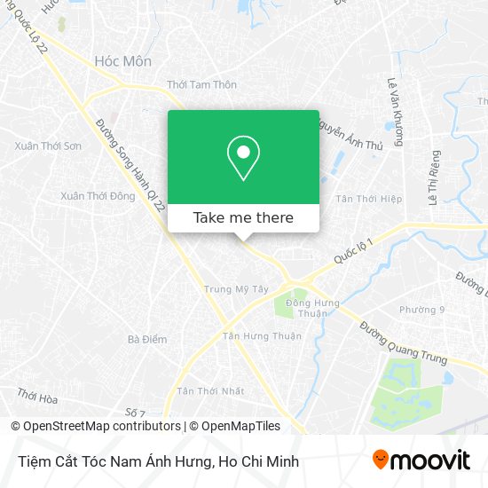 Tiệm Cắt Tóc Nam Ánh Hưng map