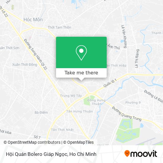 Hội Quán Bolero Giáp Ngọc map