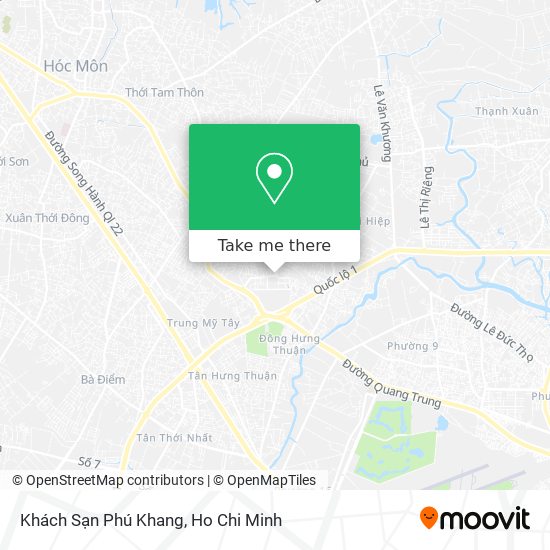 Khách Sạn Phú Khang map