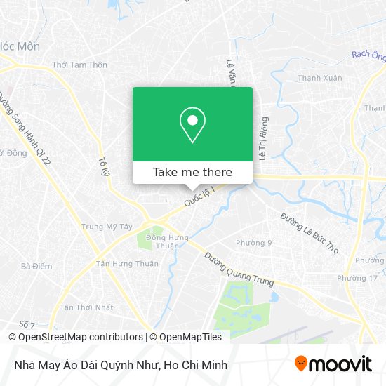 Nhà May Áo Dài Quỳnh Như map