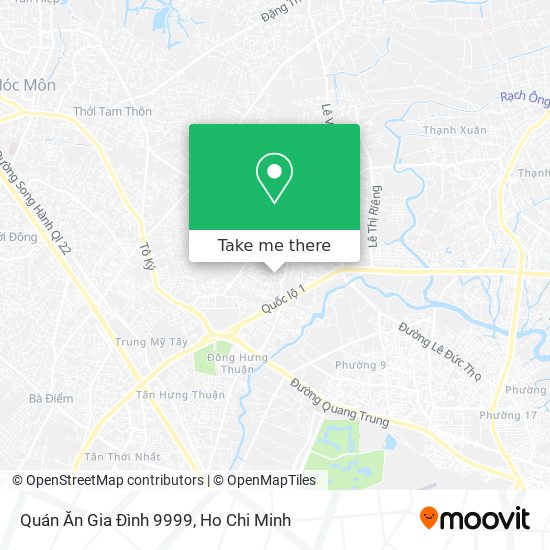 Quán Ăn Gia Đình 9999 map
