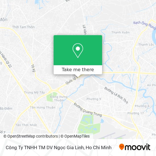 Công Ty TNHH TM DV Ngọc Gia Linh map