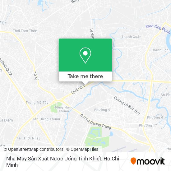 Nhà Máy Sản Xuất Nước Uống Tinh Khiết map