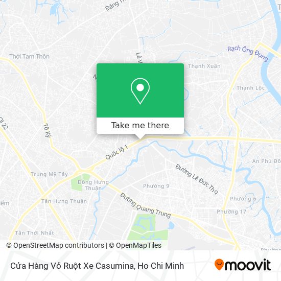 Cửa Hàng Vỏ Ruột Xe Casumina map