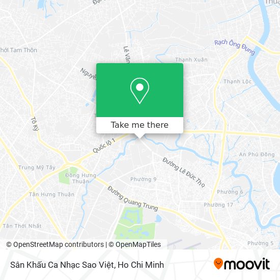 Sân Khấu Ca Nhạc Sao Việt map