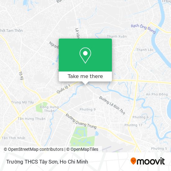 Trường THCS Tây Sơn map