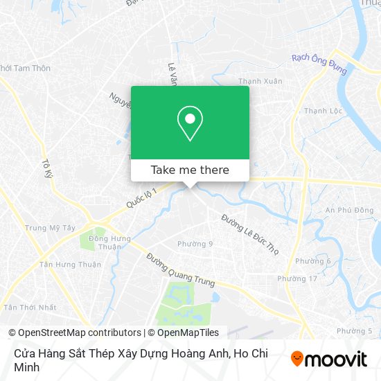 Cửa Hàng Sắt Thép Xây Dựng Hoàng Anh map