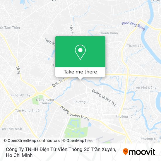 Công Ty TNHH Điện Tử Viễn Thông Số Trần Xuyên map