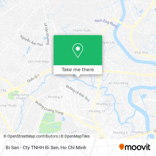 Bi Sen - Cty TNHH Bi Sen map
