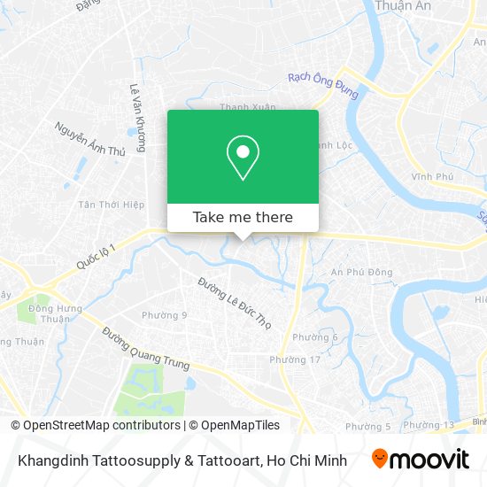 Khangdinh Tattoosupply & Tattooart map