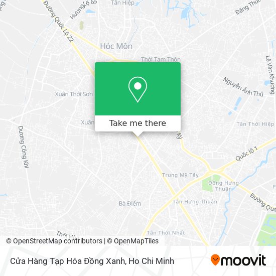 Cửa Hàng Tạp Hóa Đồng Xanh map