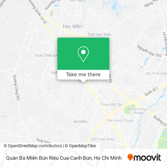 Quán Ba Miên Bún Riêu Cua-Canh Bún map