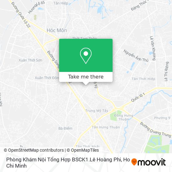 Phòng Khám Nội Tổng Hợp BSCK1.Lê Hoàng Phi map