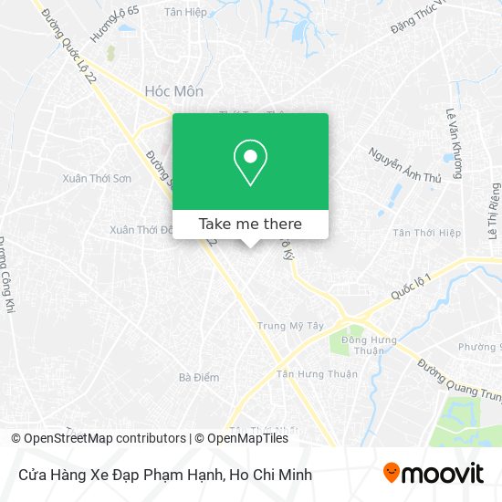 Cửa Hàng Xe Đạp Phạm Hạnh map