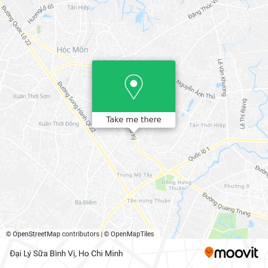 Đại Lý Sữa Bình Vị map