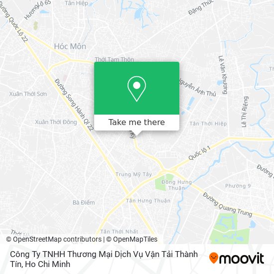 Công Ty TNHH Thương Mại Dịch Vụ Vận Tải Thành Tín map