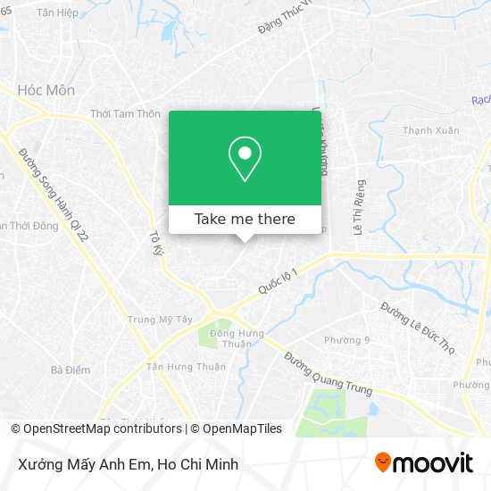 Xưởng Mấy Anh Em map