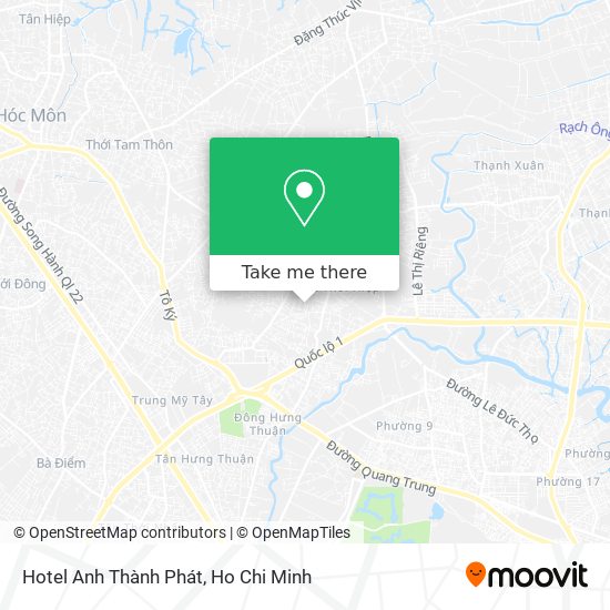 Hotel Anh Thành Phát map