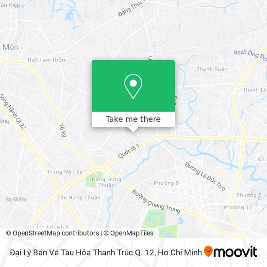 Đại Lý Bán Vé Tàu Hỏa Thanh Trúc Q. 12 map