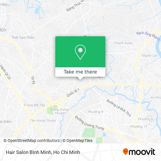 Hair Salon Bình Minh map