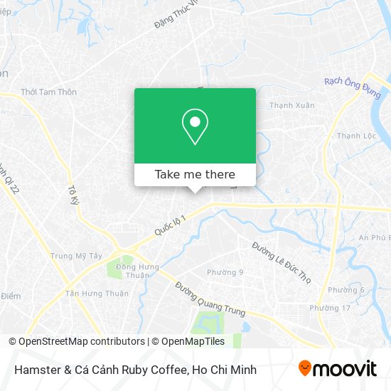 Hamster & Cá Cảnh Ruby Coffee map
