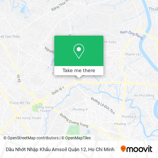 Dầu Nhớt Nhập Khẩu Amsoil Quận 12 map