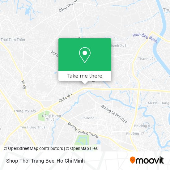 Shop Thời Trang Bee map